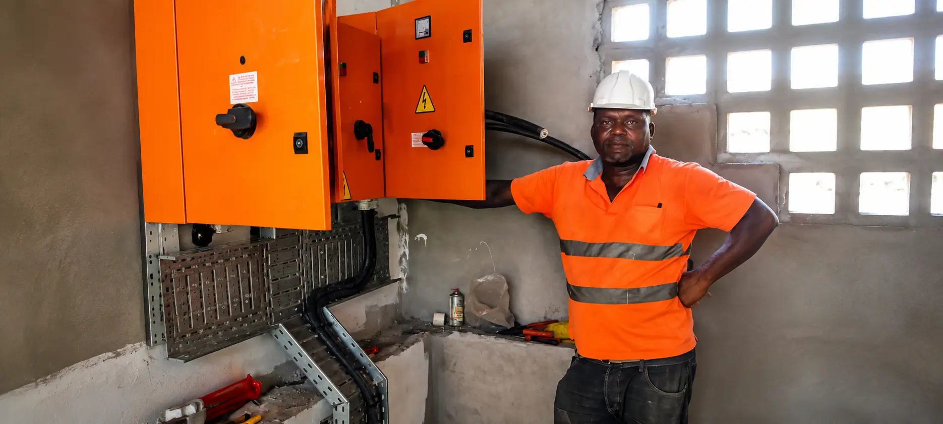 Motor rewinding and industrial power service