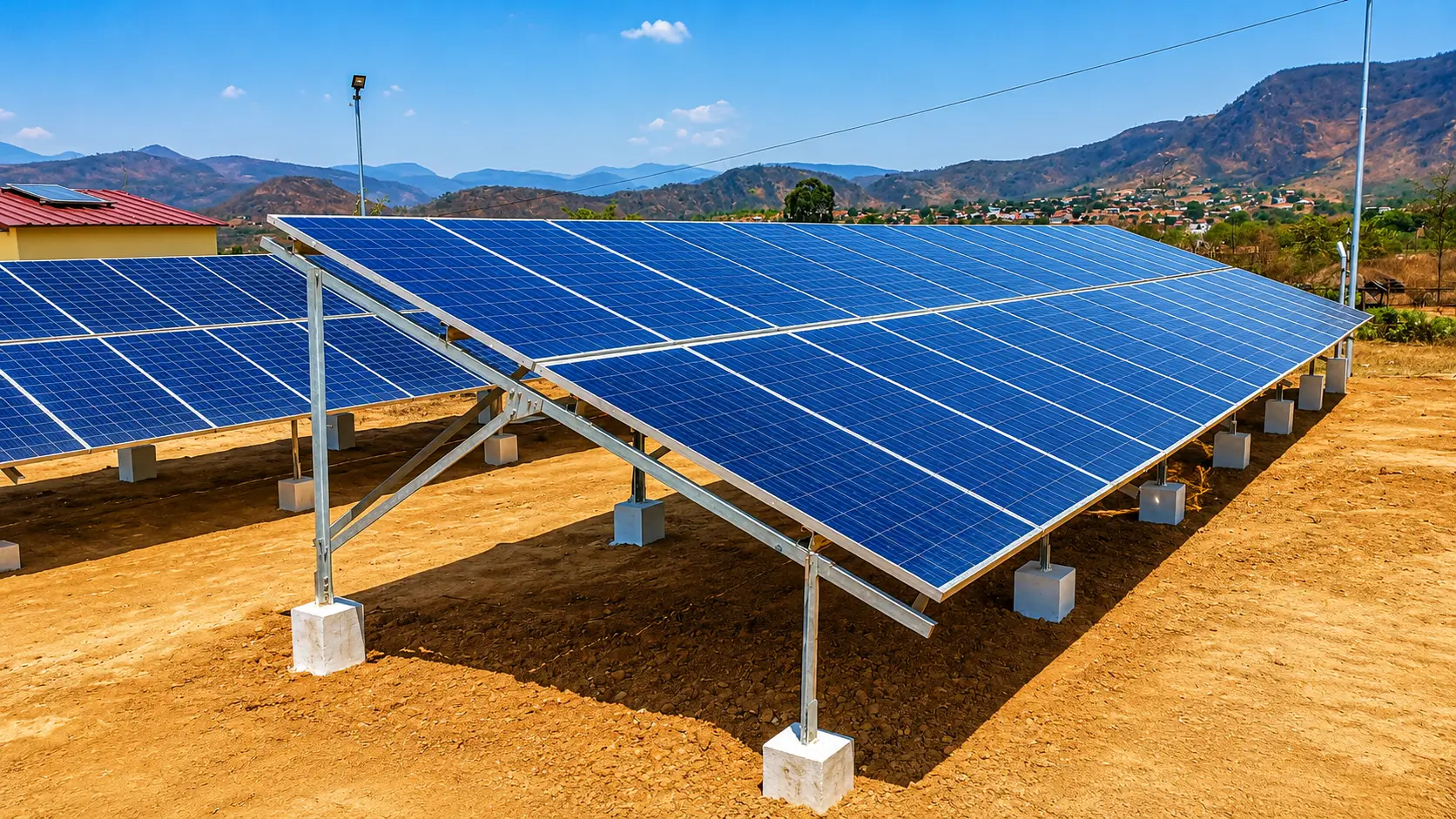 Solar energy system installation